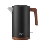 ΒΡΑΣΤΗΡΑΣ IZZY WOODEN BLACK IZ-3016