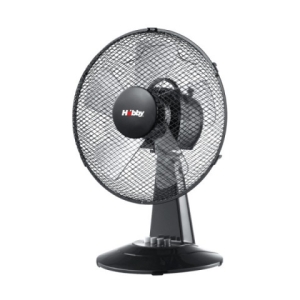 ΑΝΕΜΙΣΤΗΡΑΣ ΕΠΙΤΡΑΠΕΖΙΟΣ HOBBY HTF-80599 40CM ΜΑΥΡΟΣ
