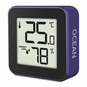 ΥΓΡΑΣΙΟΜΕΤΡΟ/ΘΕΡΜΟΜΕΤΡΟ LIFE ALU MINI OCΕAN