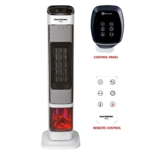 ΘΕΡΜΑΣΤΡΑ ΚΕΡΑΜΙΚΗ HAUSBERG HB-8219AB ΔΑΠΕΔΟΥ ΤΖΑΚΙ ΜΕ ΑΝΕΜΙΣΤΗΡΑ