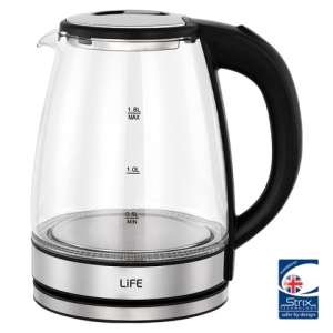 ΒΡΑΣΤΗΡΑΣ LIFE CRYSTAL 1.8L GLASS